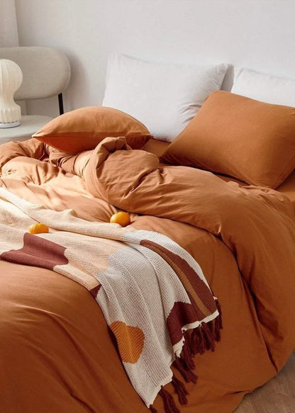 Solid Bedding Set / White