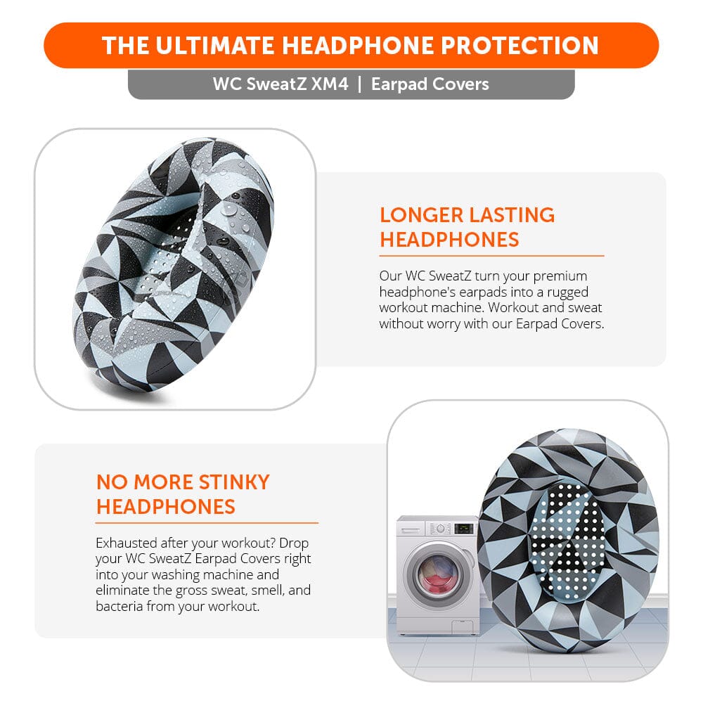 Sony WH-1000XM4 Earpad Sweat Covers - WC SweatZ