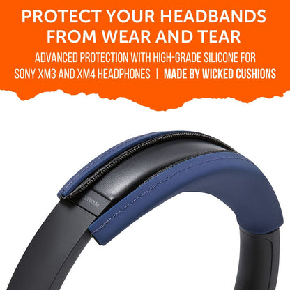Sony XM3 & XM4 Silicone Headband Cover - WC BandZ XM3 & XM4
