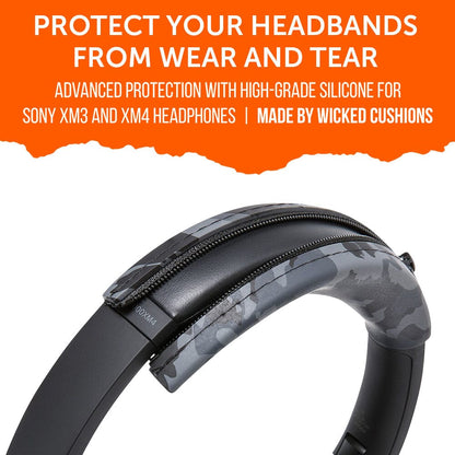 Sony XM3 & XM4 Silicone Headband Cover - WC BandZ XM3 & XM4
