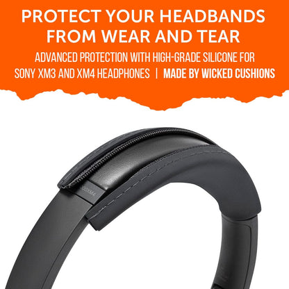 Sony XM3 & XM4 Silicone Headband Cover - WC BandZ XM3 & XM4