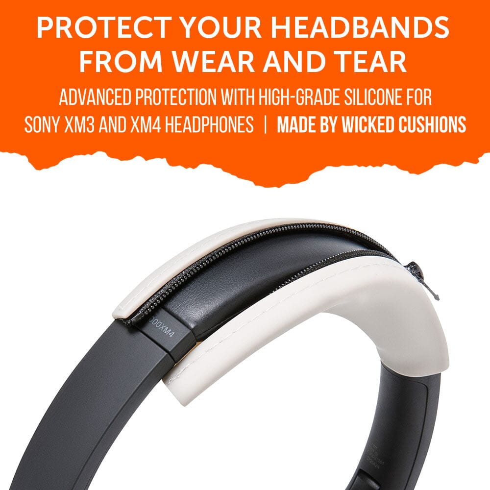Sony XM3 & XM4 Silicone Headband Cover - WC BandZ XM3 & XM4
