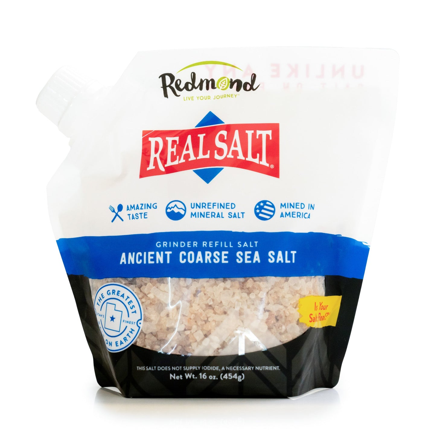 Real Salt Coarse 16 oz Pouch