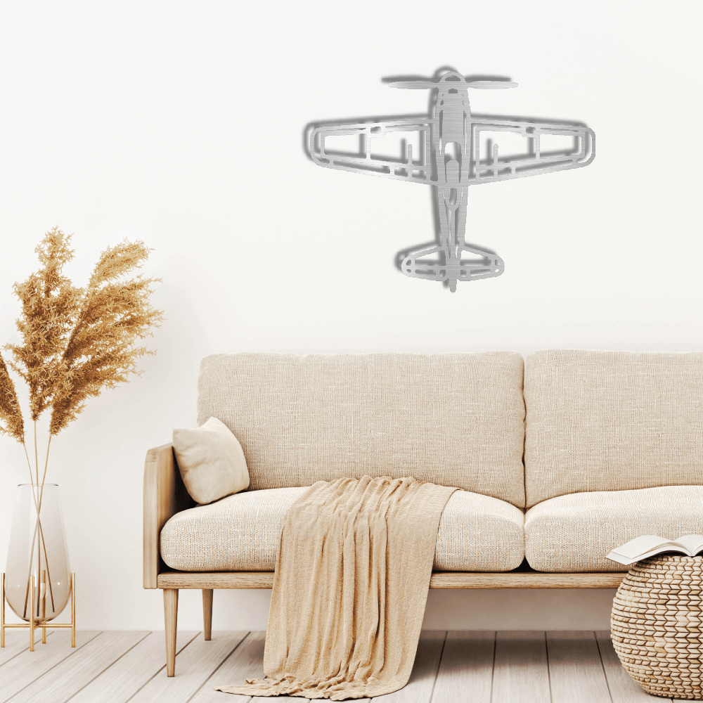 Airplane metal art Retro Aviation Gift for Him