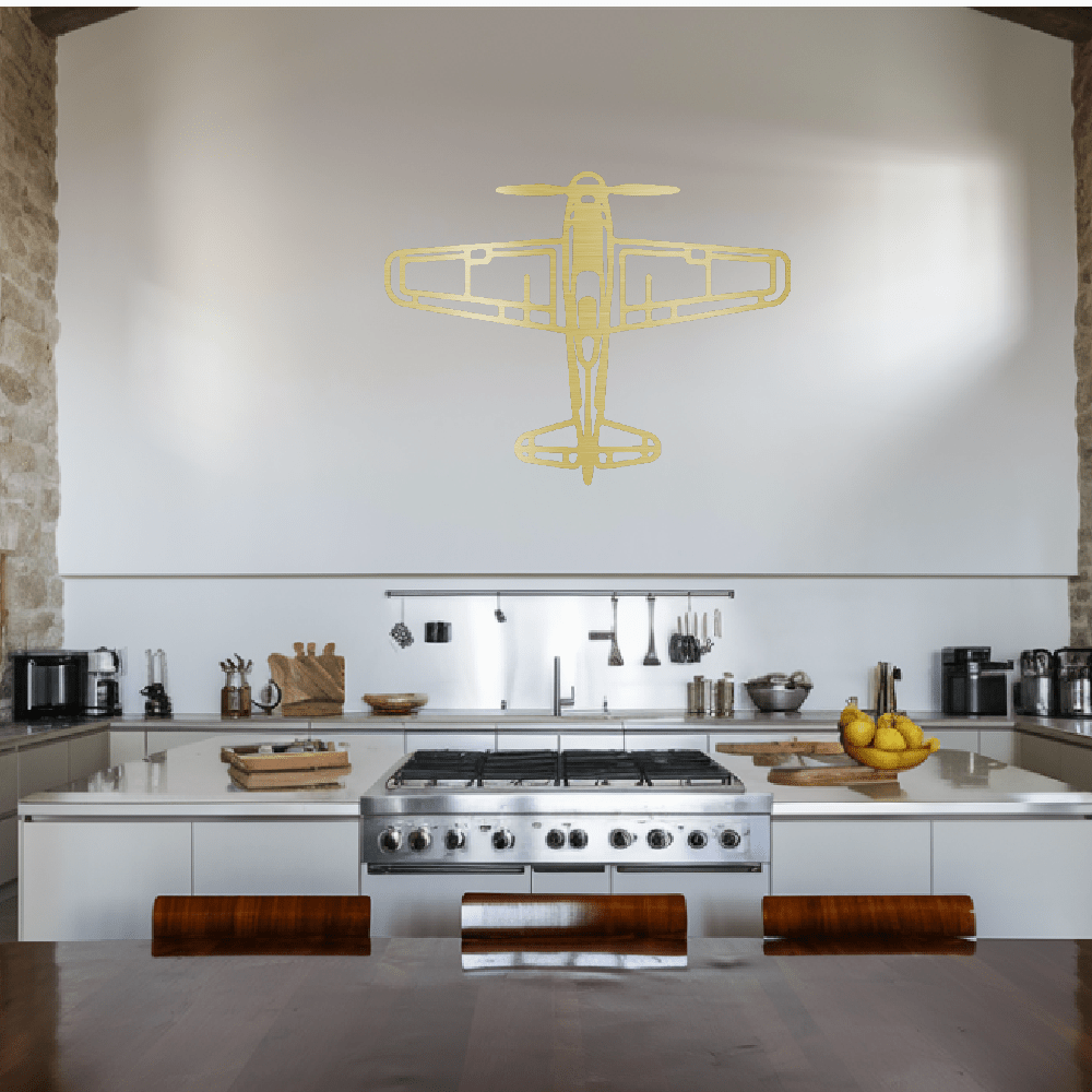 Airplane metal art Retro Aviation Gift for Him