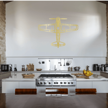 Airplane metal art Retro Aviation Gift for Him
