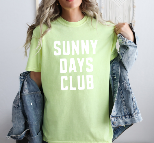 Sunny Days Club T-Shirt