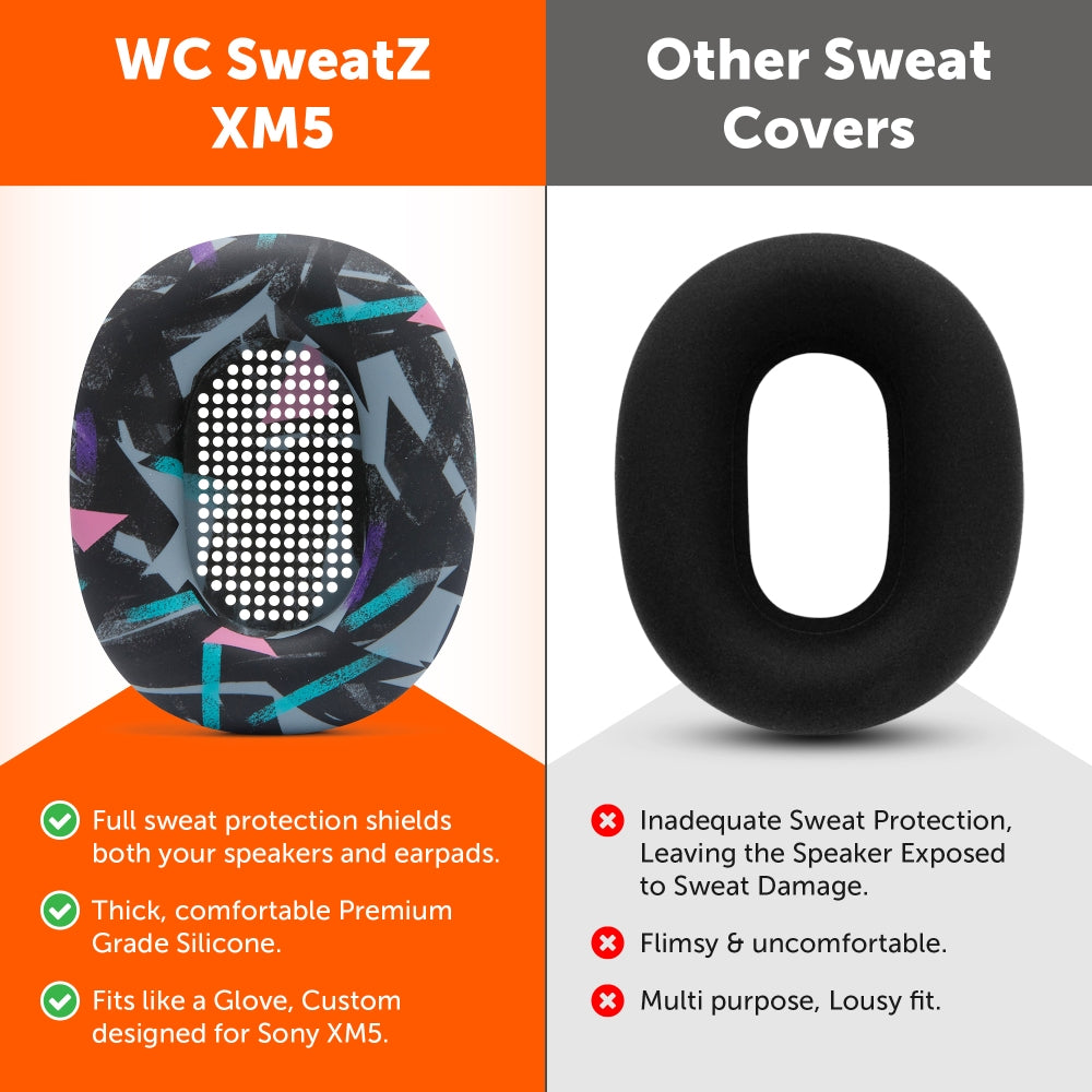 Sony WH-1000XM5 Earpad Sweat Covers - WC SweatZ