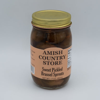 Old-Fashioned Sweet Pickled Brussels Sprouts | Amish Country Store