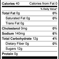 Sweet pickle chips 16 oz