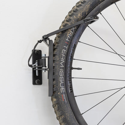 Swivel Mount Bike Storage Rack | 4 Bicycle | Garage Wall Hook