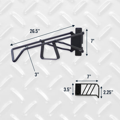 SwivelStow No-Lift Bike Rack | 2 MTB & 2 Road | 4 Pack