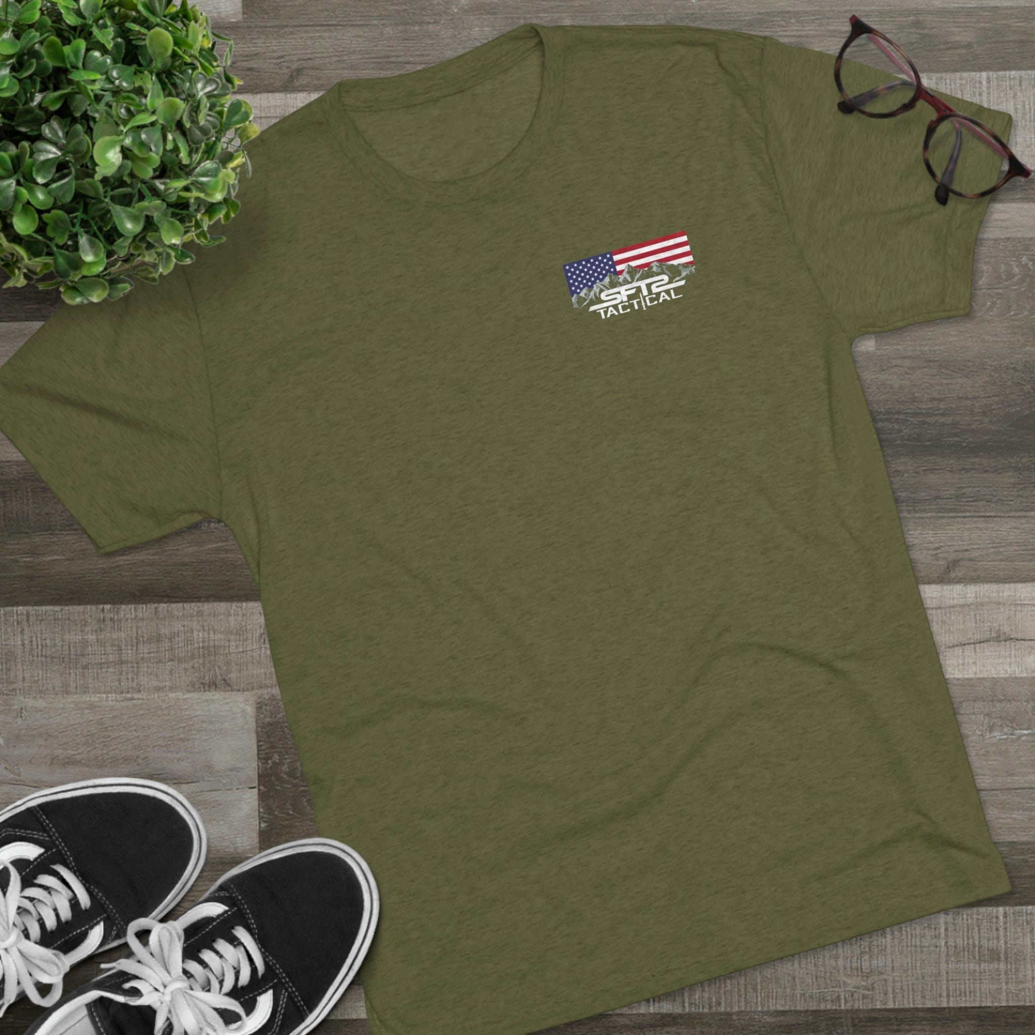 American Waterfowl -  Tri-Blend Crew Tee