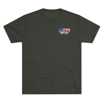 Over My Dead Body -  Tri-Blend Crew Tee