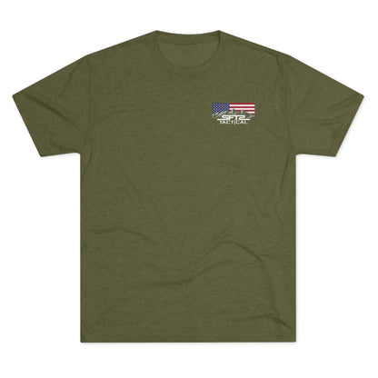 Over My Dead Body -  Tri-Blend Crew Tee