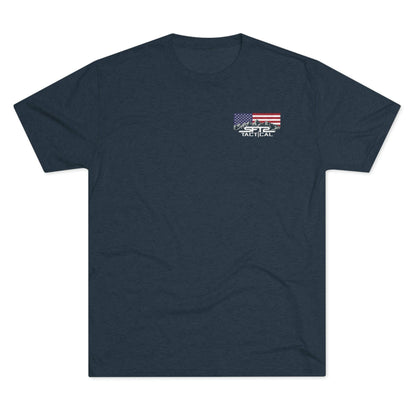 Over My Dead Body -  Tri-Blend Crew Tee