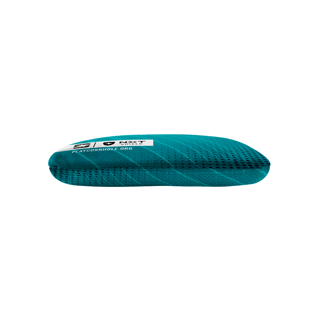 Teal NXT Shield Cornhole Bags
