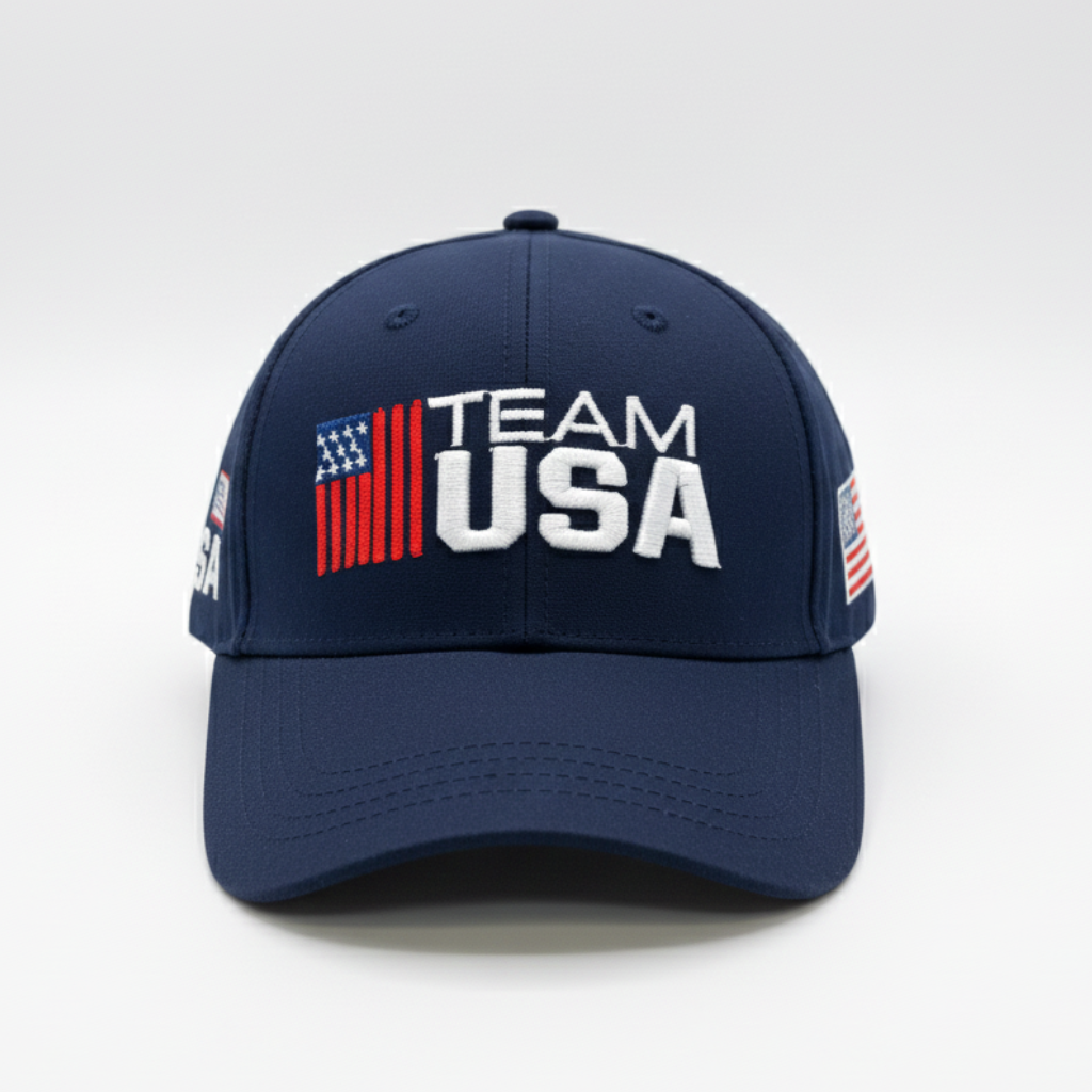 USA 2026 World Cup Baseball Hat | Premium 3D Embroidery