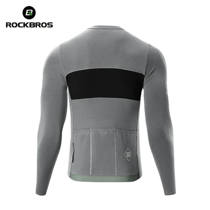 Men‘s Tencel Wool Cycling Jersey Breathable