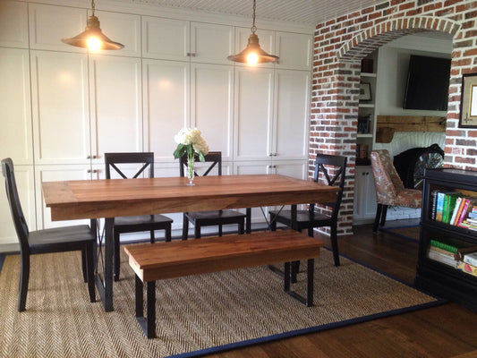 Rustic Industrial Dining Table