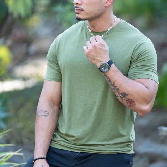 Men’s Premium Lyocell Tee: Soft, Cool, Everyday Essential