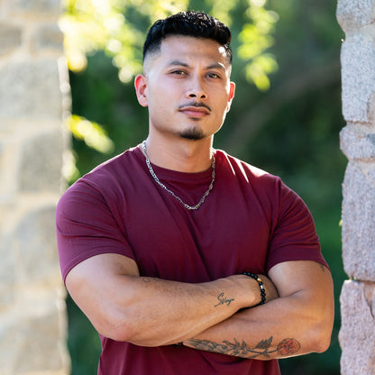 Men’s Premium Lyocell Tee – Soft, Cool, Everyday Essential