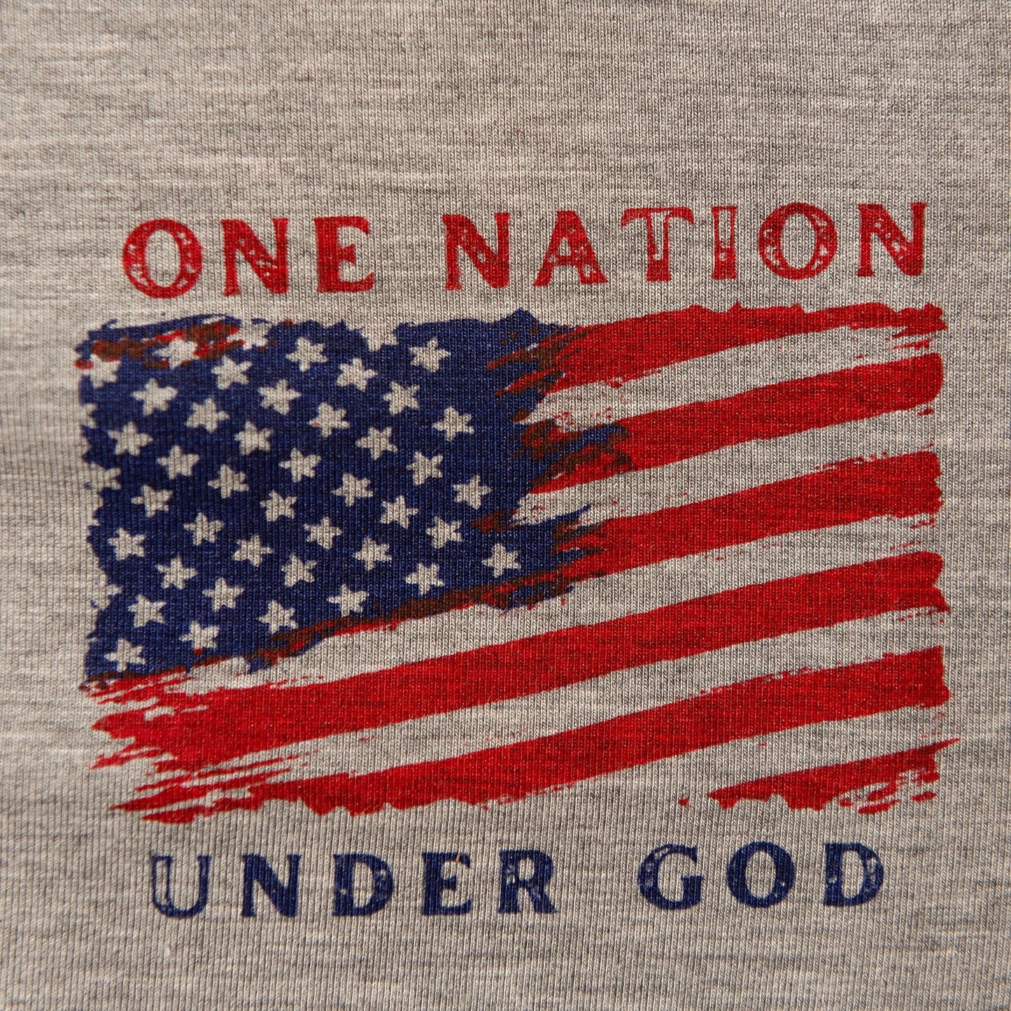American Flag Bamboo Tee – “I Pledge Allegiance” Edition