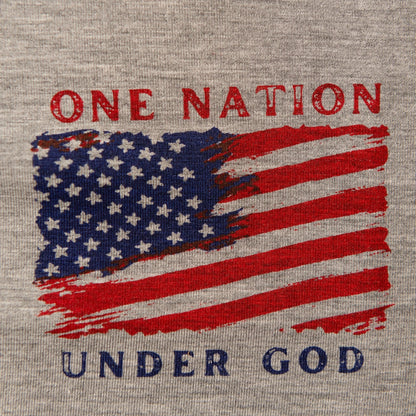 American Flag Bamboo Tee – “I Pledge Allegiance” Edition