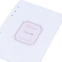 A5 Refills for Meal Planning, To-Do Lists & Notes