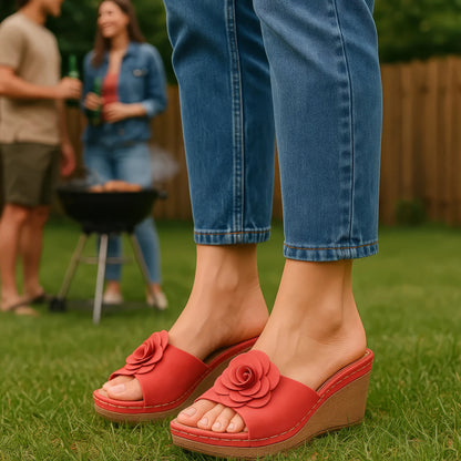 Women's Tokyo Gold Wedge Sandals