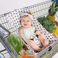 Baby Shopping Cart Hammock | Triangles