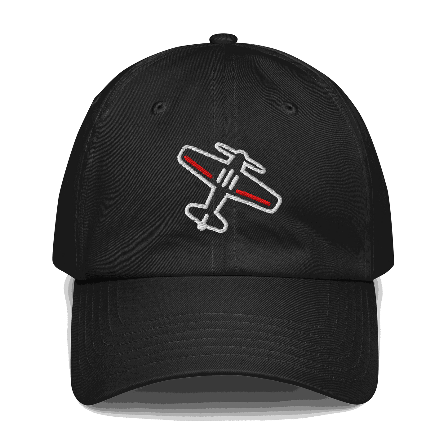 Airplane silhouette baseball cap - Adjustable Airplane Embroidered Cap Aviation Pilot Hat
