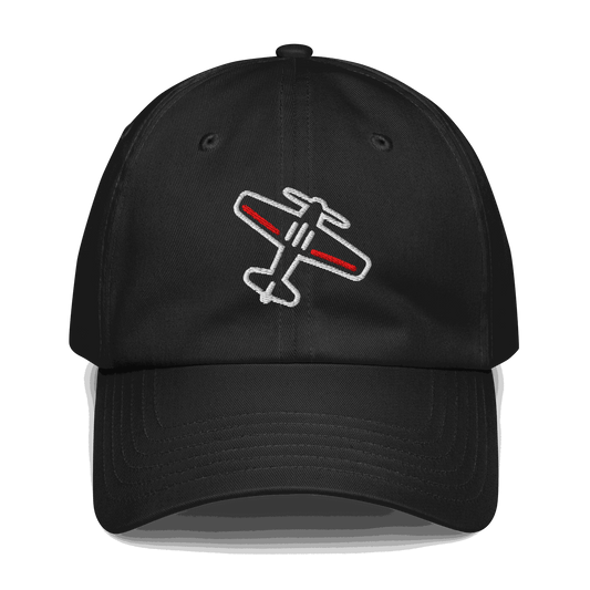 Airplane silhouette baseball cap - Adjustable Airplane Embroidered Cap Aviation Pilot Hat