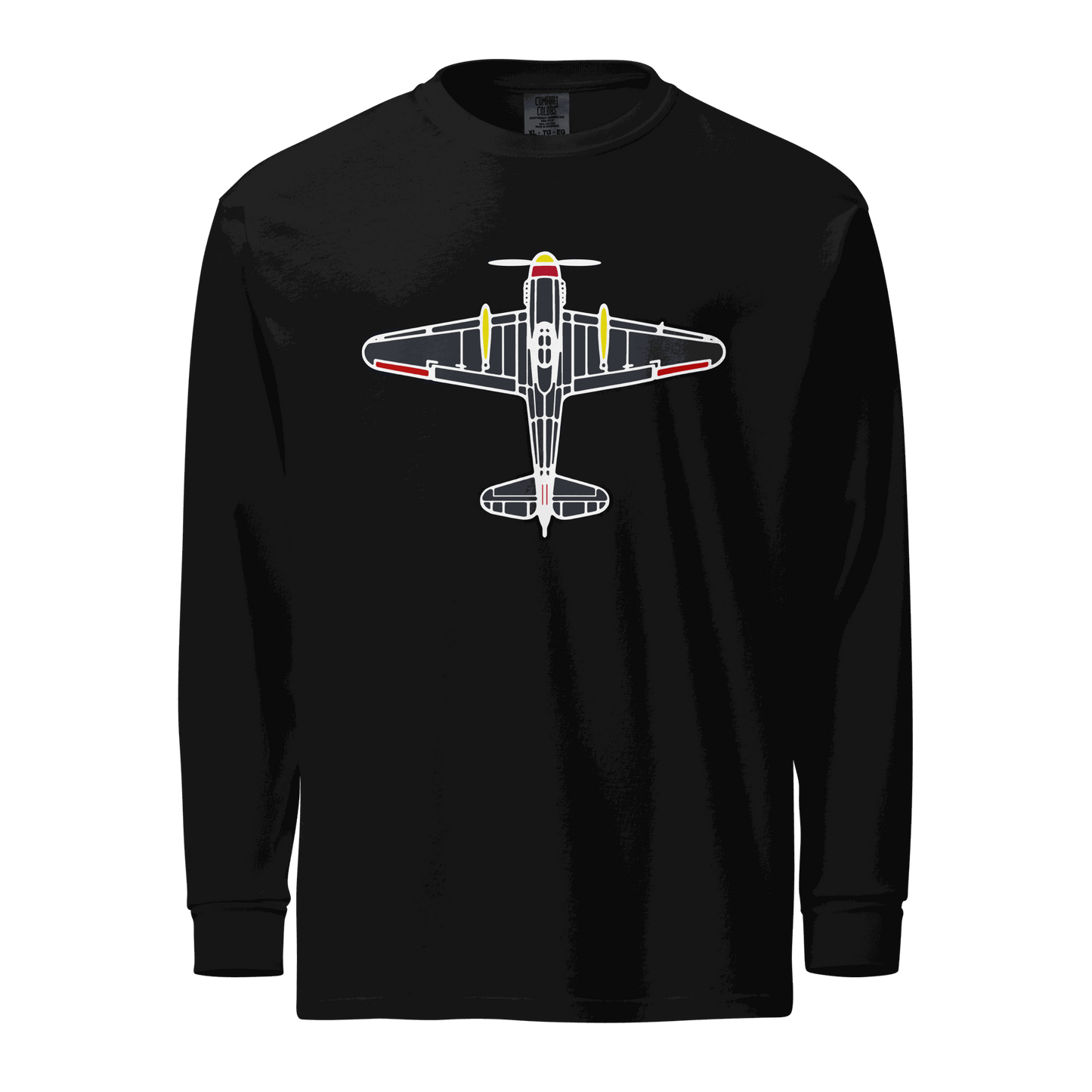 Aviation Graphic long-sleeve shirt