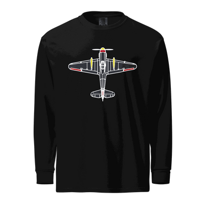 Aviation Graphic long-sleeve shirt