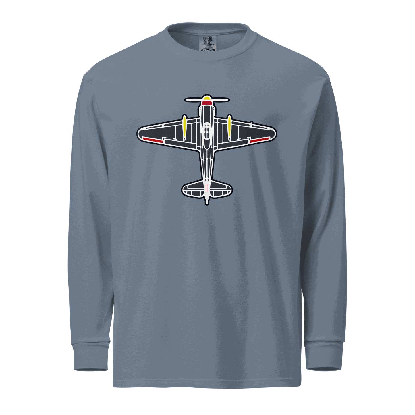 Aviation Graphic long-sleeve shirt
