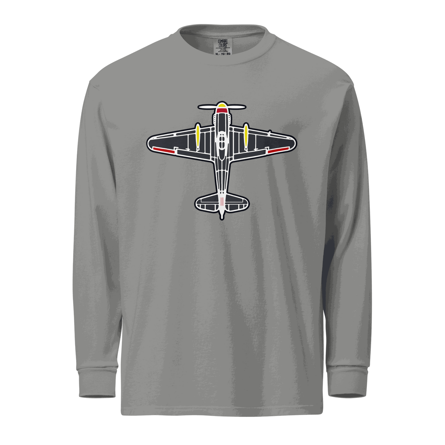 Aviation Graphic long-sleeve shirt