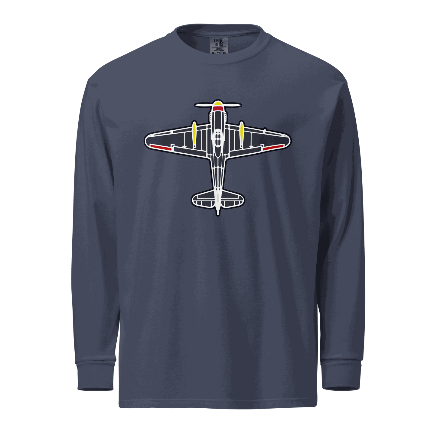 Aviation Graphic long-sleeve shirt