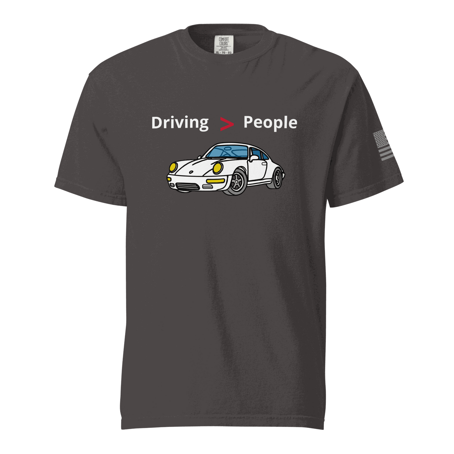Car T-shirt . This shirt says it so you don’t have to.