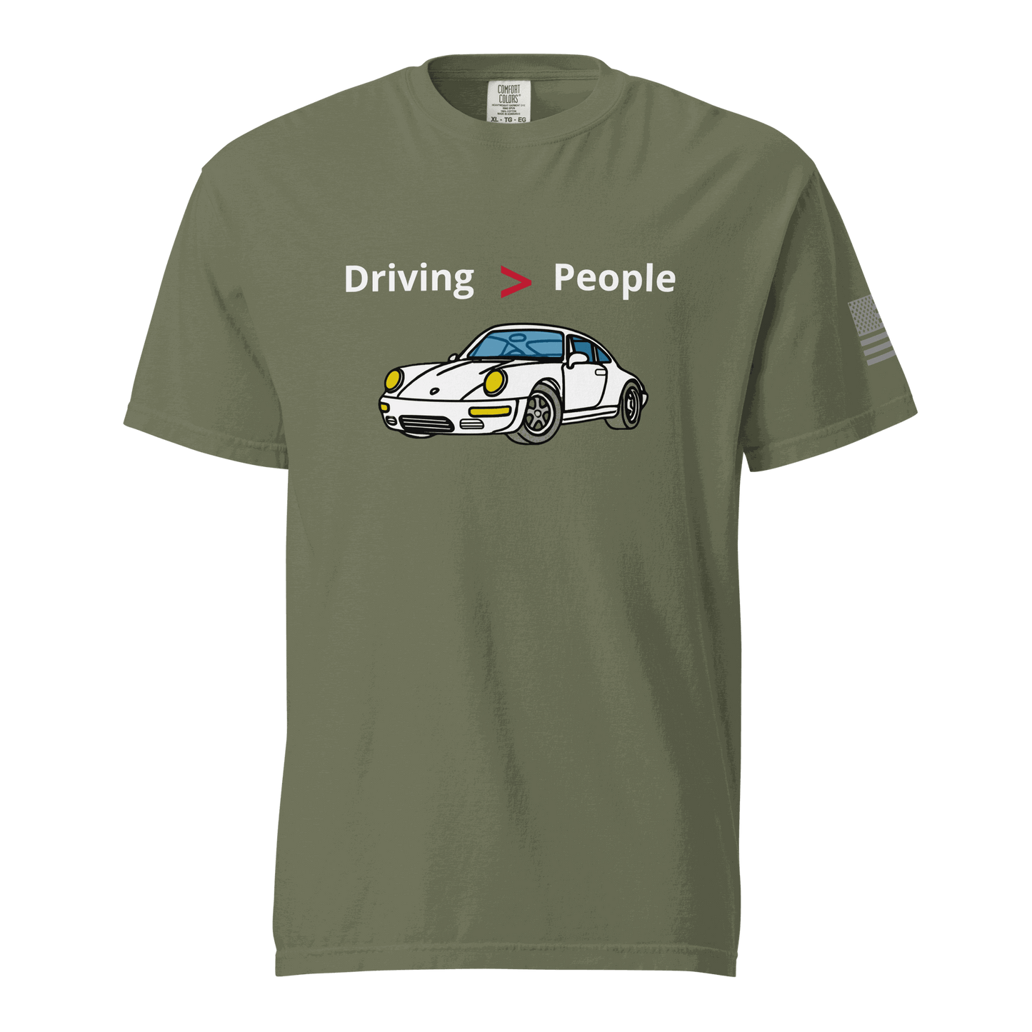 Car T-shirt . This shirt says it so you don’t have to.