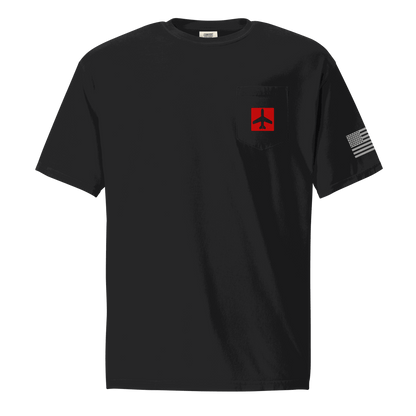 Airplane Shirt - Pocket T-Shirt. Pilot Gift