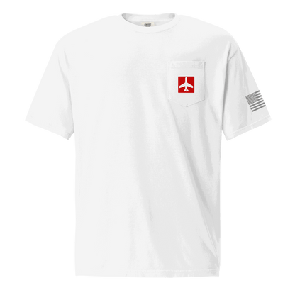 Airplane Shirt - Pocket T-Shirt. Pilot Gift