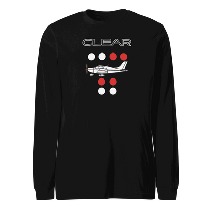 Clear to land propeller Unisex Long Sleeve Tee