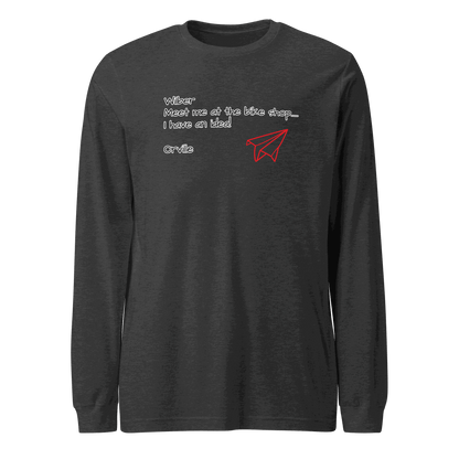 Bike Shop Unisex Long Sleeve Tee