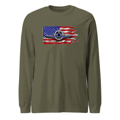 Airplane Tee F4U Unisex Long Sleeve Tee