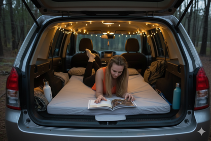 Home Bed Comfort with the Matrix Air-Cell Memory Foam Camping Mattress