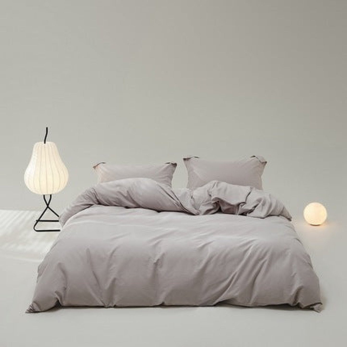 Velvære Luxe Solid Color Cotton Bedding Set (10 Colors)