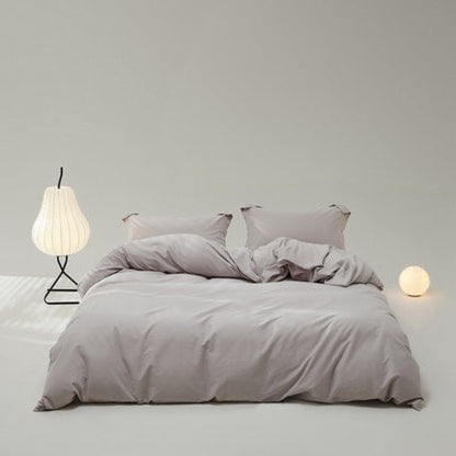 Velvære Luxe Solid Color Cotton Bedding Set (10 Colors)