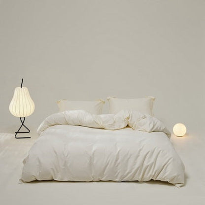 Velvære Luxe Solid Color Cotton Bedding Set (10 Colors)