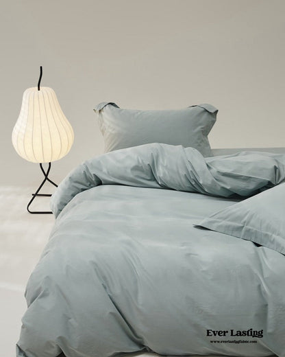 Velvære Luxe Solid Color Cotton Bedding Set / Teal